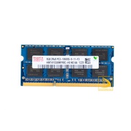 RAM Memori Laptop hynix 8GB DDR3 1333MHz 2rx8 pc3-10600s 204Pin SODIMM /4GB-1Rx8-PC3-10600S-1300MHZ