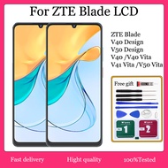 For ZTE Blade V40 V40 Vita V40 Design V41 Vita V50 vita V50 Design 4G LCD Display Touch Screen Repla