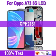 6.5"Original LCD Display For Oppo A73 5G CPH2161 LCD Display Touch Screen LCD Assembly Replacement D