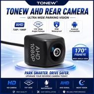 170° AHD 1080P/720P Car Reverse Camera Fisheye Full HD Night Vision Reverse Vehicle Parking Camera A