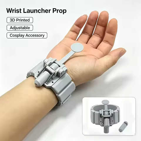 Spider Silk Shooter Web Shooter Wrist Launcher 3D Printed Bracelet Cosplay Prop Superhero Role Play