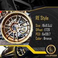 RE Style 18X9.5JJ 6x139.7 Bronze