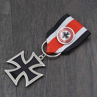 Top quality Germany Medal 1939 Iron Cross Knight Cross WW2 Military Decoration Deutschland EK2 With 