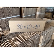 30x10x10 Combo of 50 carton boxes, packing code paper boxes, cheap packing carton boxes