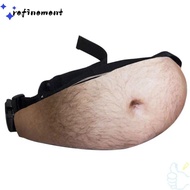 REFINEMENT Belt Bag,  Belly Creative Funny Pack, Pop Funny Storage Bag Men