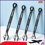 4-Piece Double-End Combination Wrench Set (16/17/19/21mm) Chrome Vanadium Steel Black Coated Labor-S