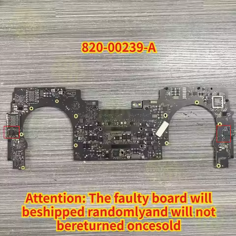 For Macbook Pro A1706 820-00239-A Faulty Logic Motherboard With CD3215 Chip 2016years