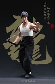1/12 NWtoys 李小龍 Bruce Lee 雙頭雕 figure