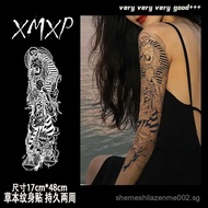 X xmxp Full Arm Anubis Herbal Tattoo Sticker Waterproof Female Long-Lasting Arm Simulation Can't Was
