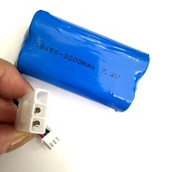 7.4v 3000mAh 18650 KET-3P Li-ion Battery Rechargeable for Turbo RC Drift Car