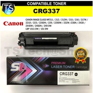Canon CRG337 MF211 MF212 MF212W MF215 MF216 MF217W MF221D LBP1511DW LBP151DW Compatible Laser Printe