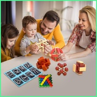 Brain Teaser Games Interlock Disentanglement Puzzle Toy Handheld Disentanglement Games for Boys Girl
