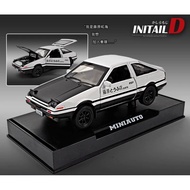 [Name Koga] Fujiwara Tofu AE86 Model Car Toy Takumi AE86 Shop Own Household