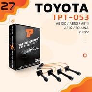 ( Promotion+++) คุ้มที่สุด สายหัวเทียน TOYOTA AE100 / AE101 / AE111 / AE112 / SOLUNA / AT190 เครื่อง 4AFE / 5AFE / 7AFE / 4EFE - รหัส TPT-053 ราคาดี หัวเทียน รถยนต์ หัวเทียน มอเตอร์ไซค์ หัวเทียน รถ มอเตอร์ไซค์ หัวเทียน เย็น