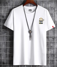 Kaos Pria Monkey Kantong Atasan Baju Cowo Lengan Pendek Oblong Distro Tshirt Man Pakaian Laki Laki P