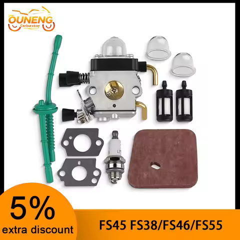 FS45 Lawnmower Carburetor For STIHL FS55 FS55R FS38 FS45 FS46 KM55 HL45 FS45L FS45C FS46C FS55C FS55