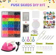 🔥HOT🔥Sonice ลูกปัดเพอร์เรอร์ดีไอวายชุดลูกปัดรีดชุดของเล่น5.5มม.ลูกปัดขนาดใหญ่1800/7000 PCS 3D Craft 