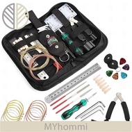 Full Set Guitar Repair & Maintenance Tool Kit Includes Cleaning Tool Kit String Manager String 吉他修理器