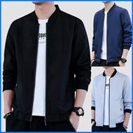 ☺ ◺ ☑ HUILISHI Korean fashion high quality bomber jacket men's jacket