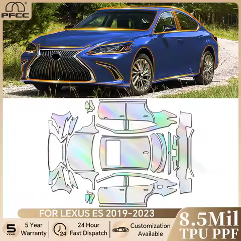 For Lexus ES 250 300H 350 2019-2023 Pre-cut PPF 8.5Mil TPU Paint Protection Film Car Body Anti-Scrat