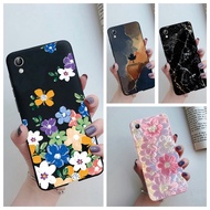 เคสสำหรับ Vivo Y51 2015เคส Y51L Y51 1707 Y51A เคสโทรศัพท์ซิลิโคนดอกไม้แฟชั่นทาสีเคสมือถือใหม่ที่ทันส