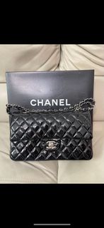 Chanel Classic flap 25cm 漆皮