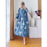 LAVINA MIRANDA DASTER DRESS 3 SLEEVES/4 DASTER RAYON