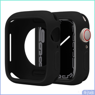 Soft Bumper Pelindung Bahan Silikon Untuk for Iwatch 10 9 8 7 6 SE 5 4 3 2 Series 49mm 46mm 42mm 45 