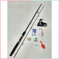 Shimano 1m65 2-piece fishing rod set with accessories docaunhatminh