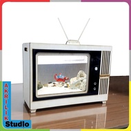 Aquarium TV Antik, Model 1 PXLXT 30x15x20 tv unik tv jadul radio jadul antik mahal
