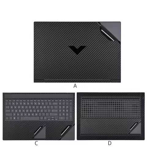 Special Carbon fiber Vinyl Laptop Sticker Skin Decals Protector Cover for HP VICTUS 9 16-r0006TX 202