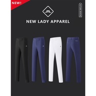 [J.LINDERBERG] Winter Golf Women's Trousers Fleece Lining Cold-Proof Warm Slim-Fit Straight Sports P
