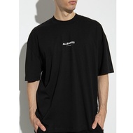 ALL SAINTS Men's Chest Letter Small Label Print Casual ALL-Match T-Shirt