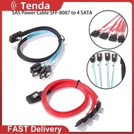 Mini SAS SATA Server Power Cable SFF-8687 to 4 SATA Computer External Hard Drive Splitter Connect Da