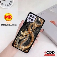 CASE SAMSUNG A22 4G CASING SAMSUNG A22 4G MOTIF DRAGONS Pure case casing aero softcase hp casing hp 