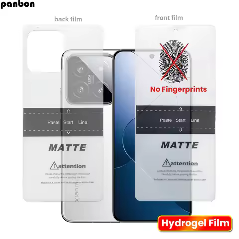 2Pcs Matte Hydrogel Soft Film For Sony Xperia 5 1 10 V IV III II XZ5 XZ4 XZ3 XZ2 XZ1 XZ XZS Front/ B