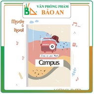( Lốc 10 Quyển) Vở Kẻ ngang Có Chấm Campus Mode & Cool 120 Trang