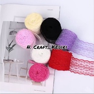 90 Cm (1 yard) Lace Ribbon 5 Cm Lace Ribbon Gift Ribbon Bouquet Ribbon Fabric Ribbon