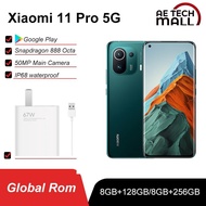 Xiaomi Mi ROM 11 Pro 5G สมาร์ทโฟน Snapdragon 888 Octa Core 6.81 "2K 120Hz AMOLED 3200X1440หน้าจอ67W ที่ชาร์จความเร็วสูง