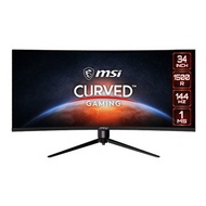 MSI 微星 34"  MAG342CQR 21:9 曲面電競(144Hz/1ms/DP.HDMI/VA) 螢幕(福利品出清)