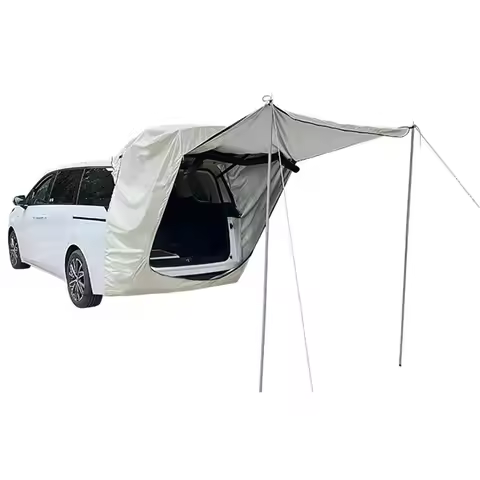MPV rear tent canopy off-road camping picnic leisure outdoor car tent sun protection waterproof conv