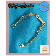 700 (16K) Gold Bracelet Weight * /- 5.4 Gram