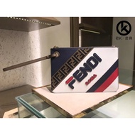 FENDI Ladies Bag FENDI Zipper Opening Closing Thin Triplette Clutch
