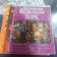 DnD 1. AC1 Shady Dragon Inn 2. A3 Assault on th Aerie of Slave Lords 3. Ex3 Land beyond Magic Mirror