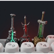 Keycap League of Legends - League of Legends Aatrox Riven Mordekaise multi-function creative persona
