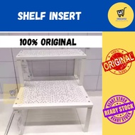 💥🅞🅡🅘🅖🅘🅝🅐🅛💥 Shelf Insert White , Para Selit, Putih, 32x13x16 cm, 32x28x16cm ORI