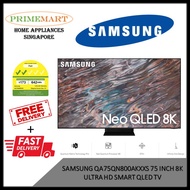 SAMSUNG QA75QN800AKXXS 75 IN 8K ULTRA HD SMART QLED TV