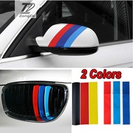 3pcs Germany/M color Kidney Grille Car Stickers For BMW E46 Coupe X5 E53 E70 X1 E84 F07 G30 F12 F06 E63 Series 1 E87 F20 E88 E82