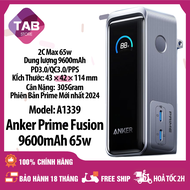 Sạc Anker Prime Fusion 9600mAh 65w GaNPrime A1339 - Bảo Hành 18 Tháng