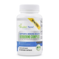 Vitalité Now! High Strength Berberine 500mg + Bitter Melon & Banaba - Immune System Health - Cardiov